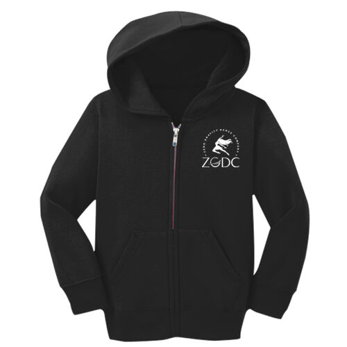 LC - Toddler Core Fleece Full Zip Hooded Sweatshirt Thumbnail