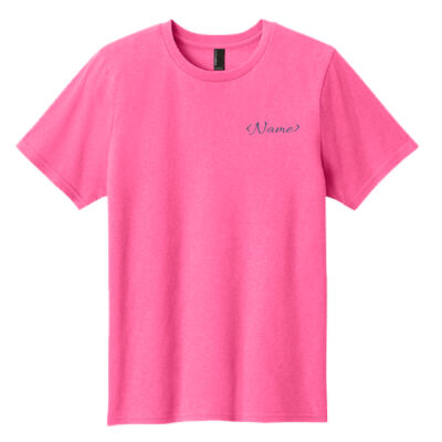 Name with Back Design - Youth Cotton Tee Thumbnail
