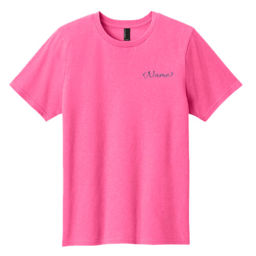 Name with Back Design - Youth Cotton Tee Thumbnail